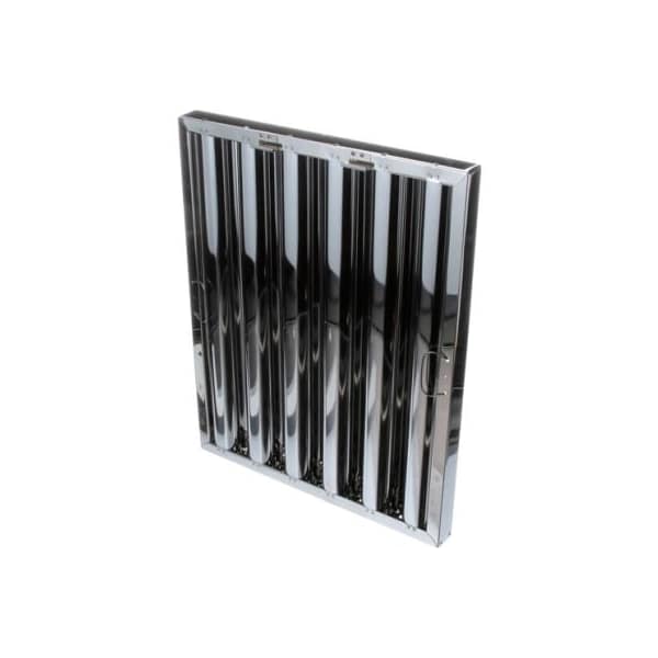 Allpoints 8014171 Hood Filter, Type6, Stainless Steel, 25X20 W/ Btm Bracket